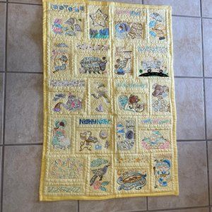 Nursery Rhyme baby quilt